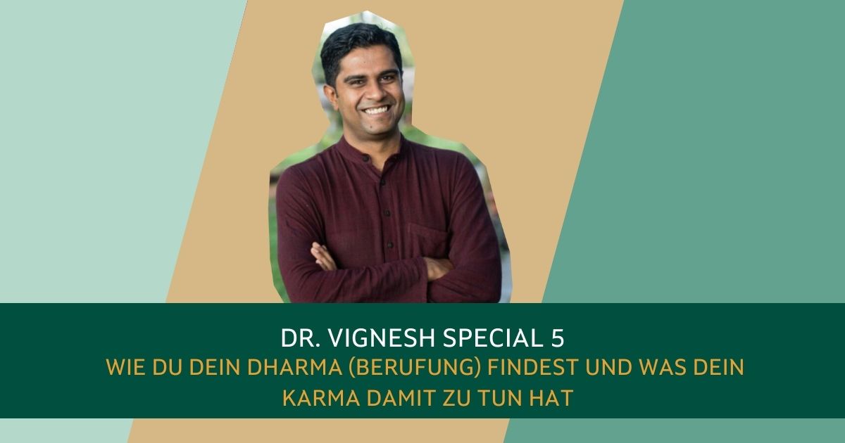 Dr Vignesh Podcast Dharma